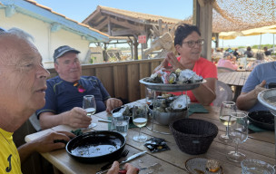 Sortie huitres Port de Cassy